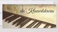 Gutscheine Ihre Musikschule - Klavierunterricht in Radevormwald - Nicole Sperlich die Klavierlehrerin